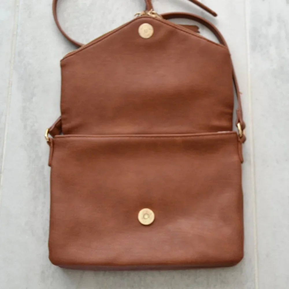 Madison West Crossbody Flap Envelope Clutch Bag